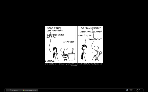 XKCD Wallpaper Screenshot